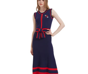 Knitted Embroidery Dress